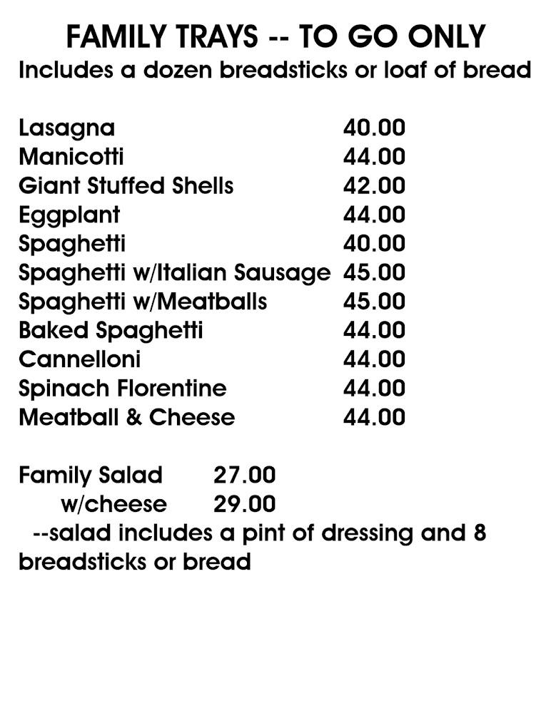 Roma's Restaurant & Pizzeria Menu image 4